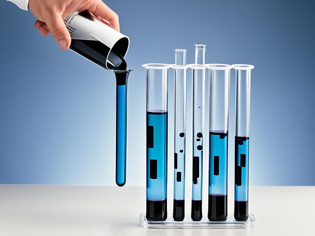 starch-iodine test